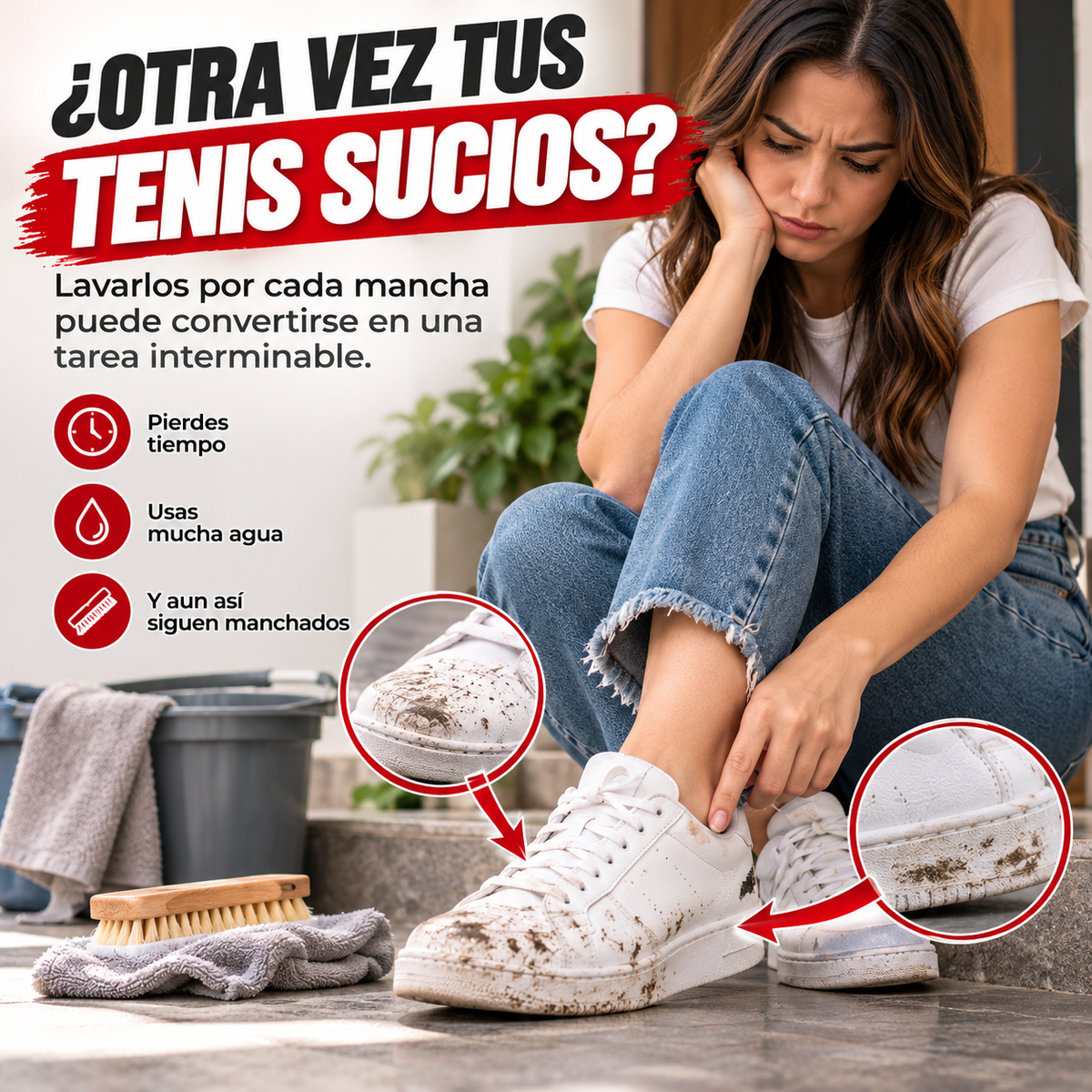 TenisClean™ | Crema Limpiadora de Tenis 260 g