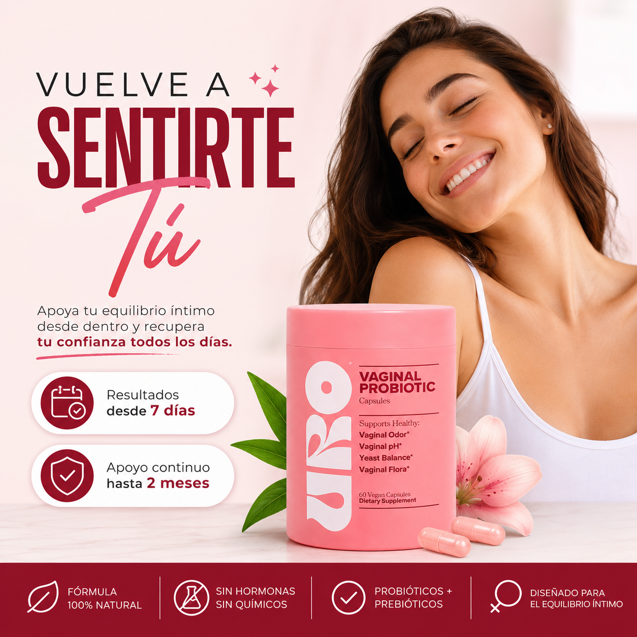 🌸 Uro | Probióticos Vaginales