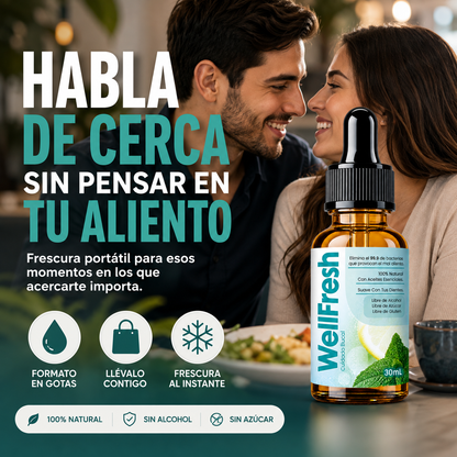 AlientoFresh™ | Gotas para el Mal Aliento