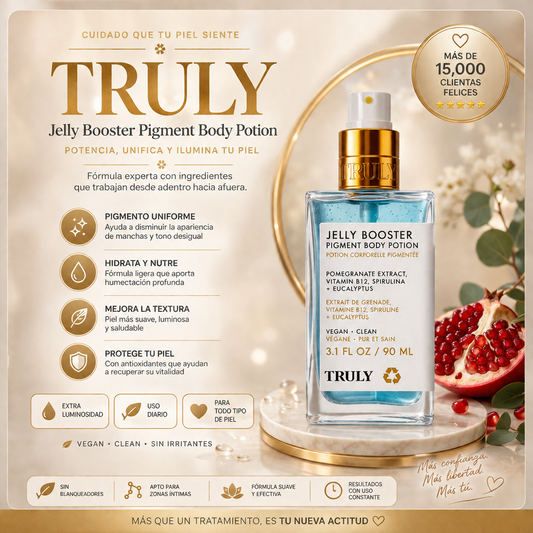 Jelly Booster™ │ Suero Despigmentante para Zonas Íntimas y Delicadas
