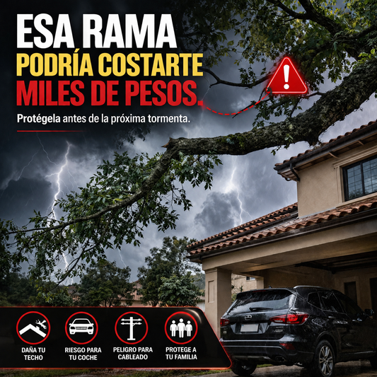 ArborX Pro™ | Tijera Cortadora de Ramas de Alto Alcance