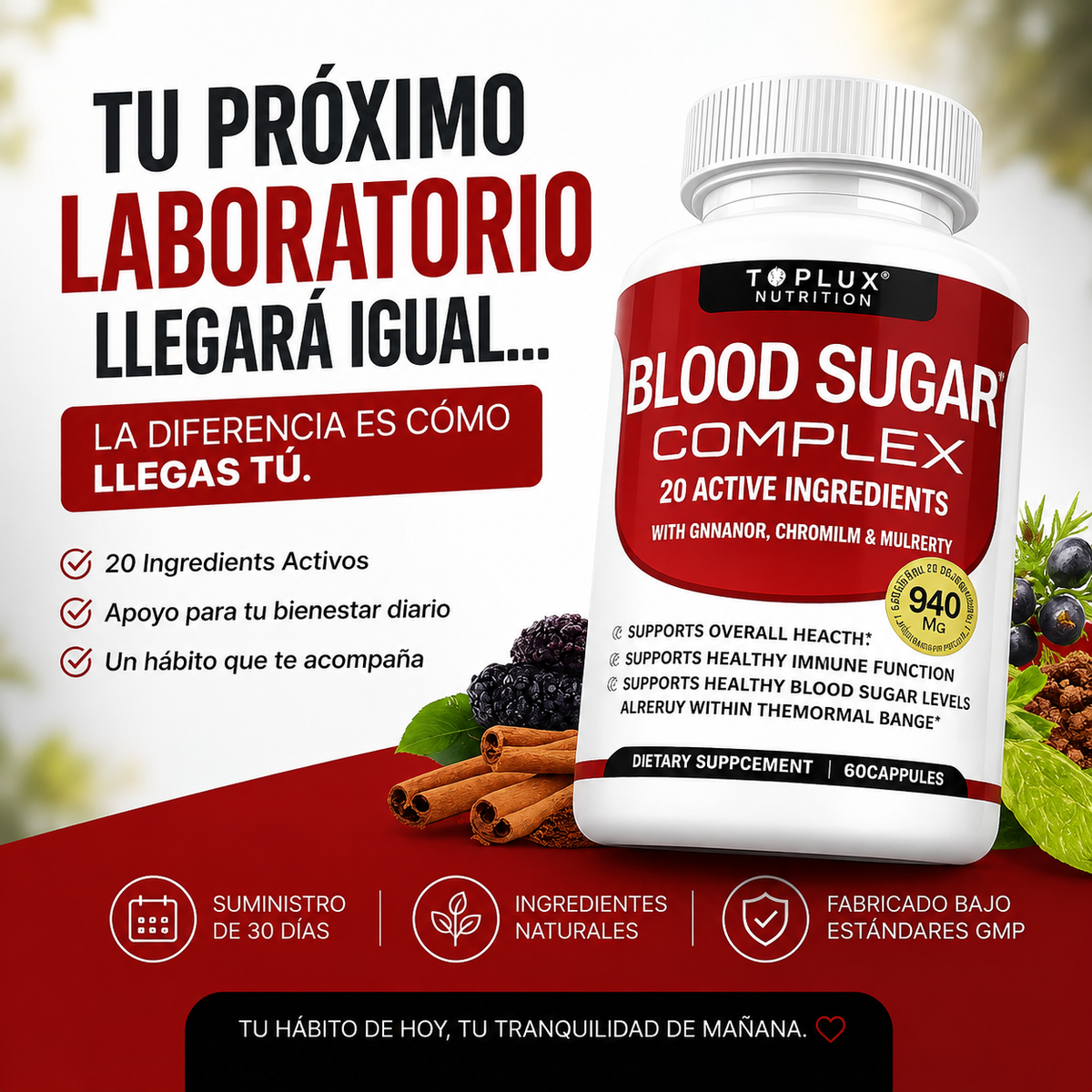 GlucoVitaX™ | Suplemento Para El Azúcar En La Sangre