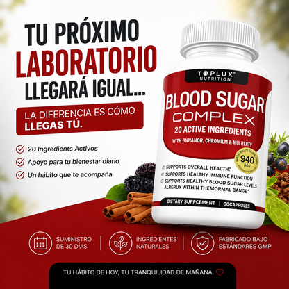 GlucoVitaX™ | Suplemento Para El Azúcar En La Sangre