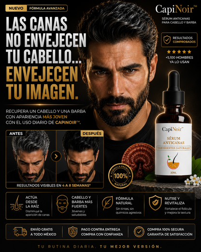 CapiNoir™ │ Aceite Anti-Canas