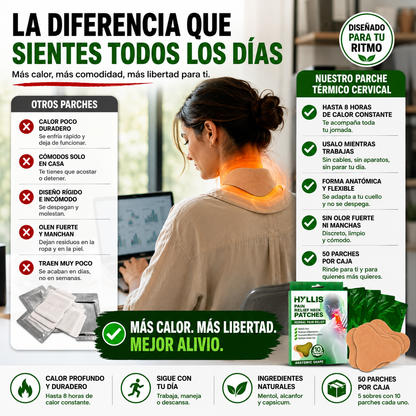 AliviaMax™ | Parches de Alivio para Cuello