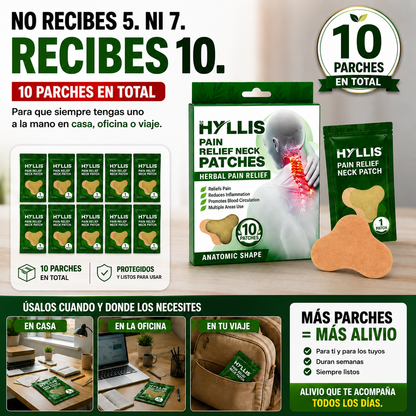 AliviaMax™ | Parches de Alivio para Cuello