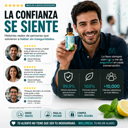 AlientoFresh™ | Gotas para el Mal Aliento