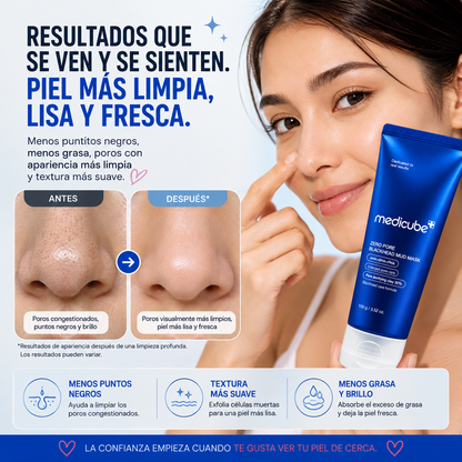 Medicube™ | Mascarilla Purificante Anti-Puntos Negros