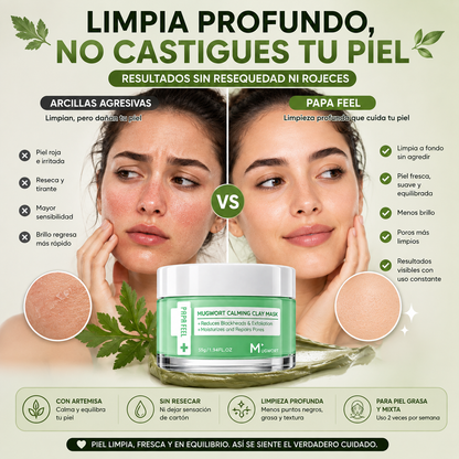 PAPA FEEL™ | Mascarilla Purificante de Poros y Puntos Negros