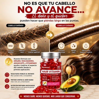 Revivra™ | Cápsulas Restauradoras para el Cabello