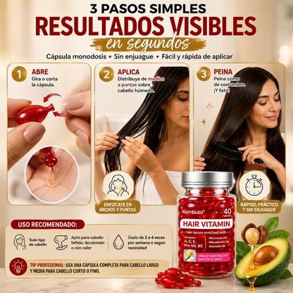 Revivra™ | Cápsulas Restauradoras para el Cabello