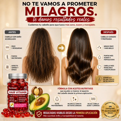 Revivra™ | Cápsulas Restauradoras para el Cabello