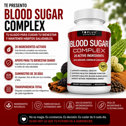 GlucoVitaX™ | Suplemento Para El Azúcar En La Sangre