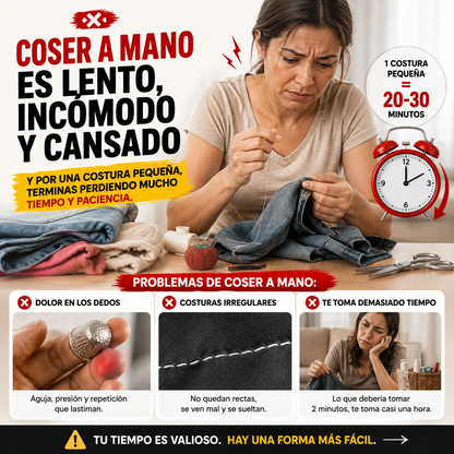 CoseMax™ | Mini Maquina De Coser