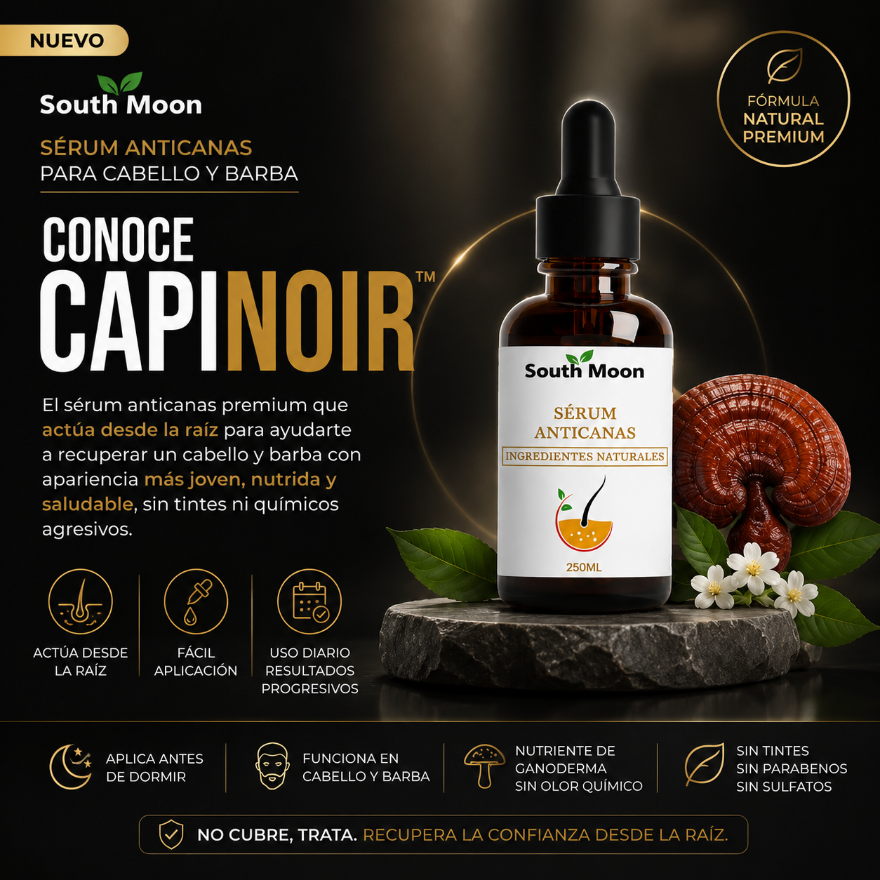 CapiNoir™ │ Aceite Anti-Canas