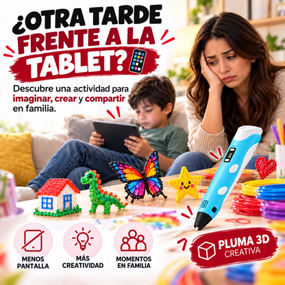 ImagiMax™ 3D — Pluma Creativa que Da Vida a tu Imaginación