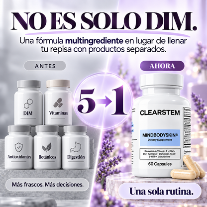 CLEARSTEM MINDBODYSKIN® | Rutina Premium de Skincare Desde Dentro