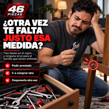 MecaMax™ 46 | Kit Completo de Herramientas