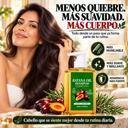 Shampoo BATANÉA™ |  Fuerza & Rescate Capilar