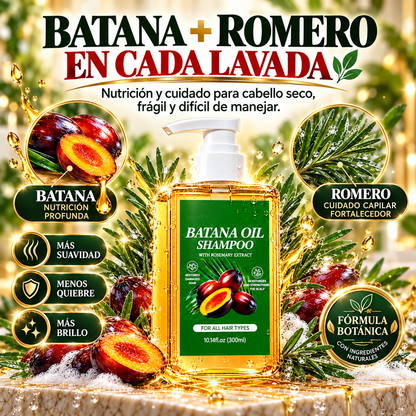 Shampoo BATANÉA™ |  Fuerza & Rescate Capilar