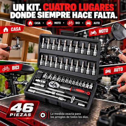 MecaMax™ 46 | Kit Completo de Herramientas