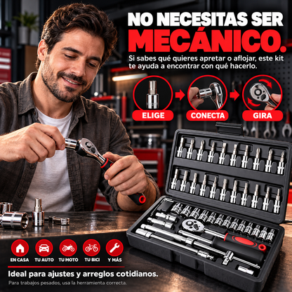 MecaMax™ 46 | Kit Completo de Herramientas