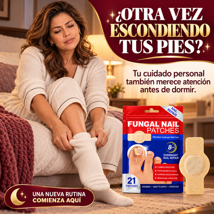 NailVive™ | Parches Nocturnos para la Restauración de Uñas Dañadas