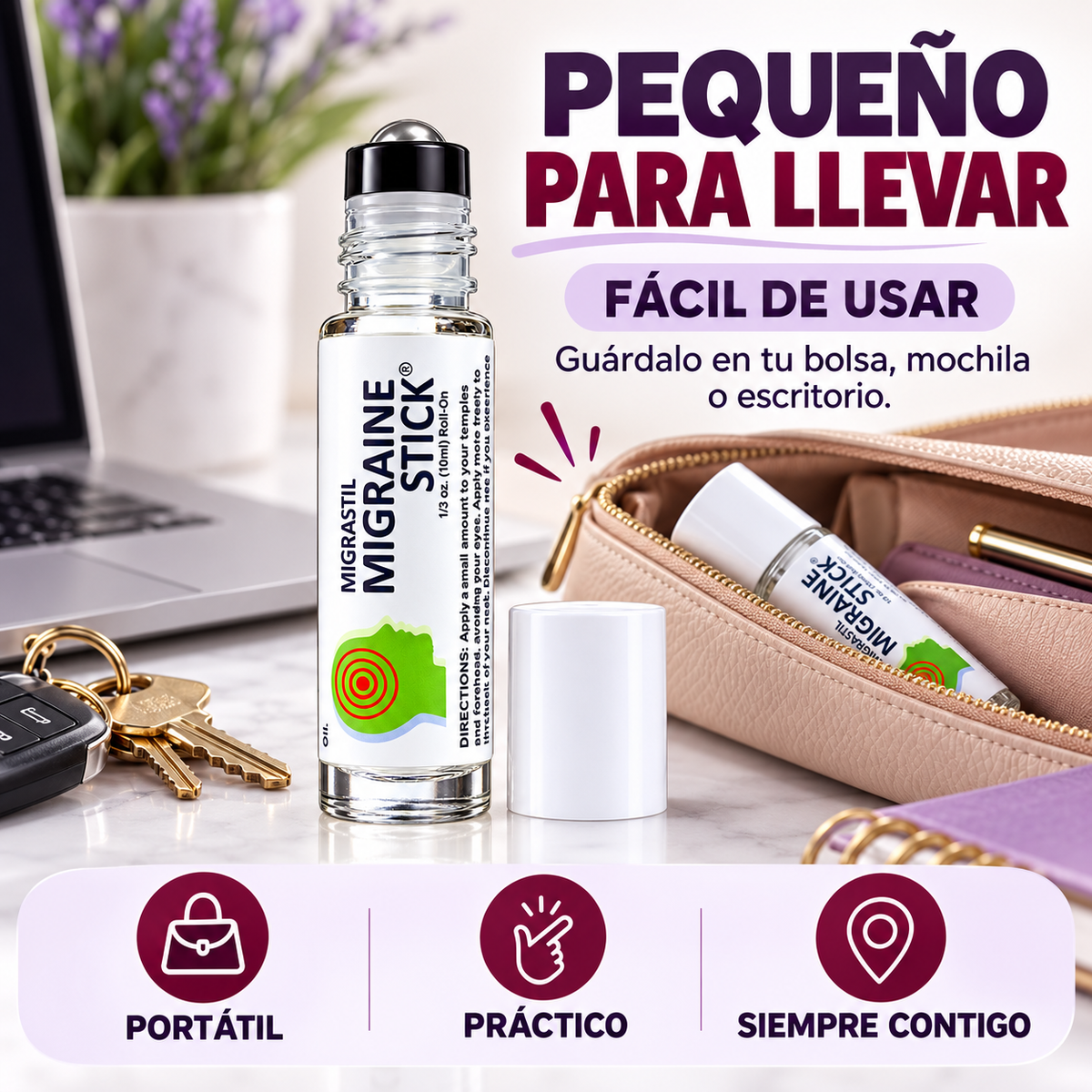 MigraFresh™ | Alivio Refrescante para tu Cabeza