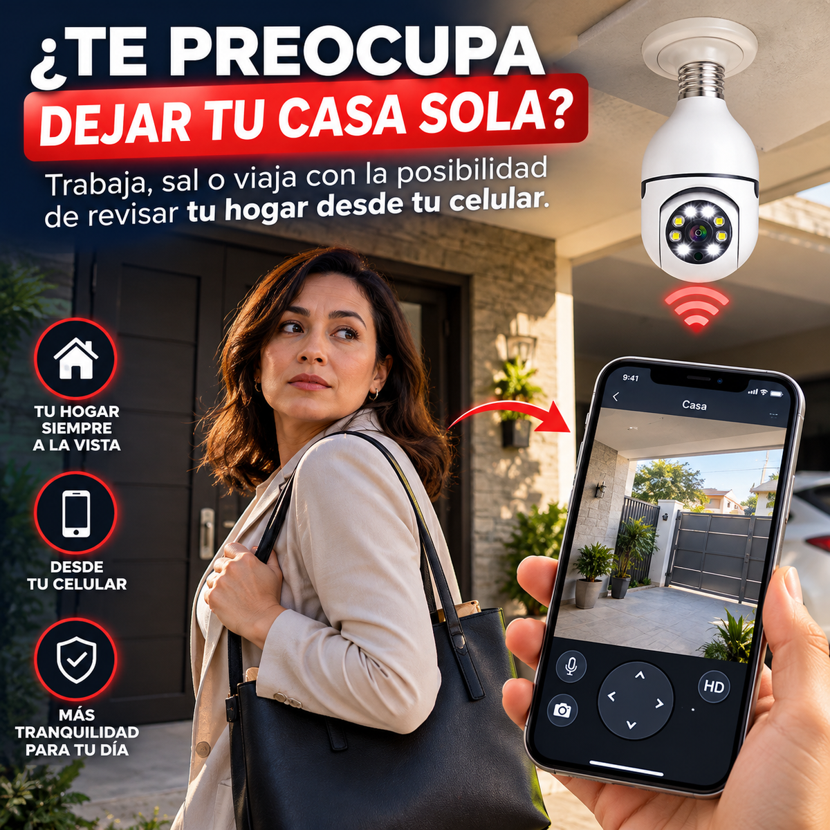 VigiPro™ 360° | Cámara Foco Inteligente