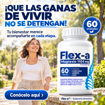 Flex-A™ | Bienestar Articular Avanzado