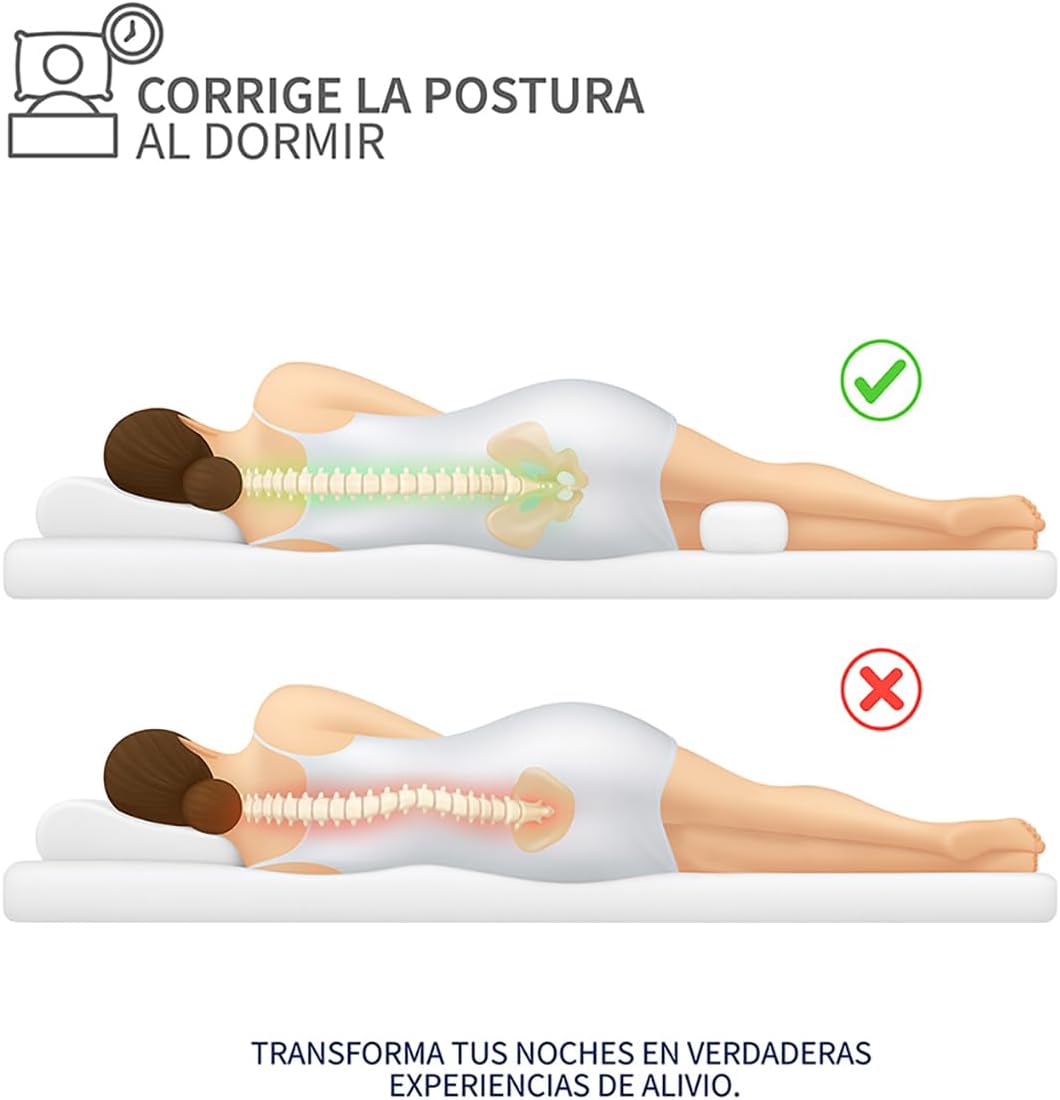 Almohada Alineadora Ortopédica 💙