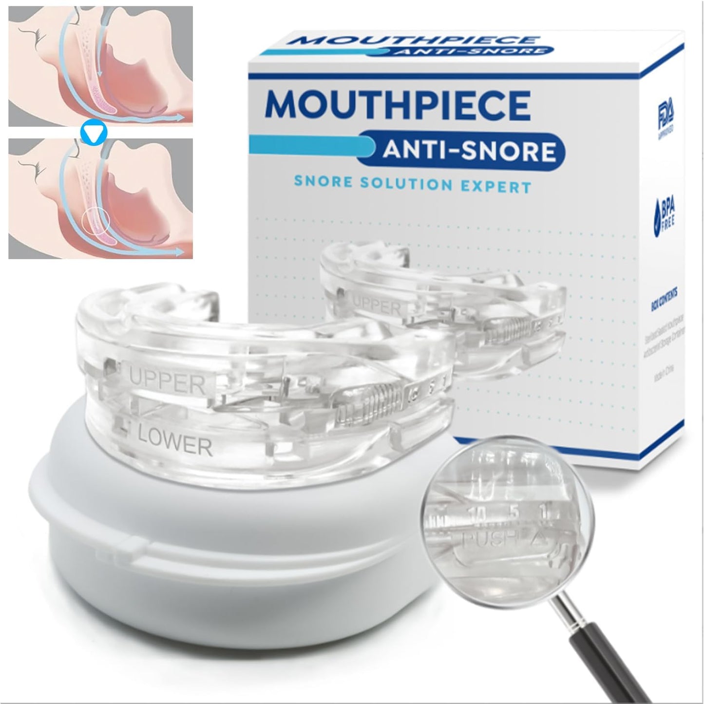 Bucal Antironquidos Ajustable 😴