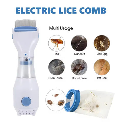 Cepillo Eléctrico Antipiojos Profesional 🐛