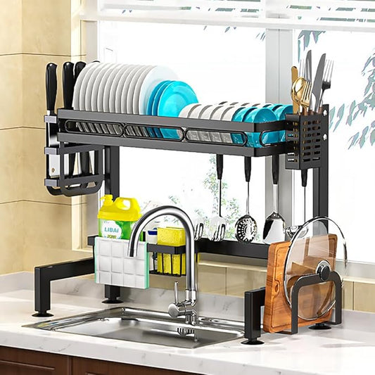 Escurridor de Platos de Doble Nivel 🍽️