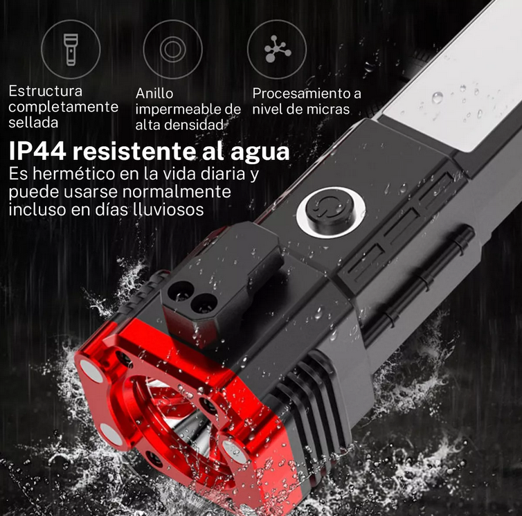 🚨 Linterna Táctica de Emergencia 🛡️